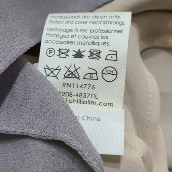 3.1 Phillip Lim Barneys Newyork Short Sleeve 100% Silk Midi Dress Womens Size 2 - Picture 14 of 15